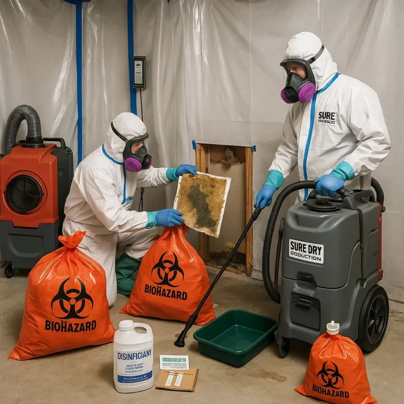 Contaminated Water Handling Protocols process in Brookside, DE