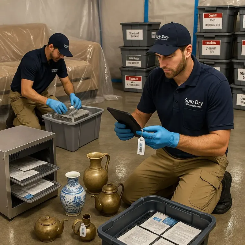 Content Protection and Restoration process in Brookside, DE
